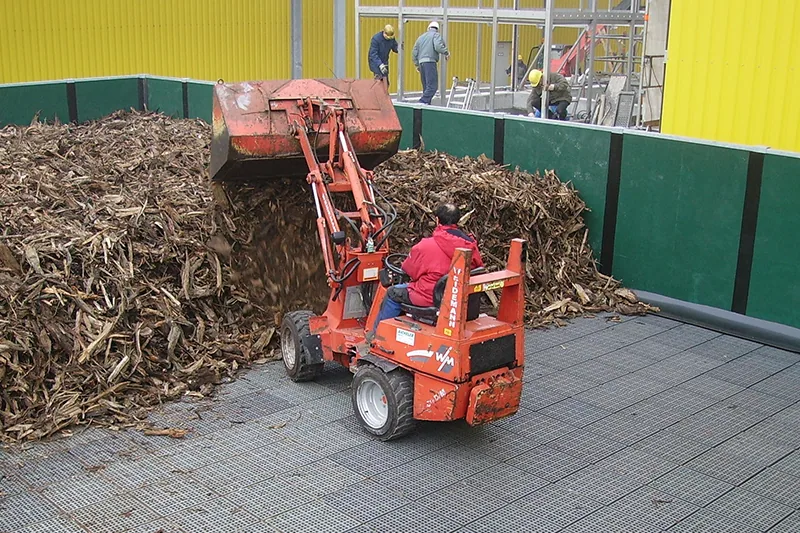Radlader Weidemann 1140 im Maschinenpark von STÖRK Umwelttechnik